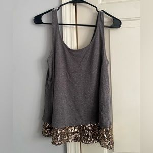 Sparkly tank top